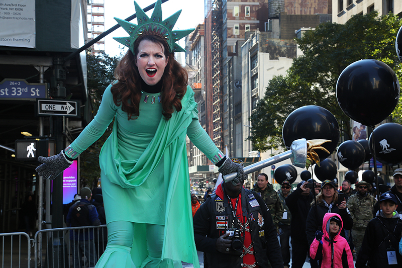 Veterans' Day : Parade : New York City : USA : Richard Moore : Journalist : Photographer :